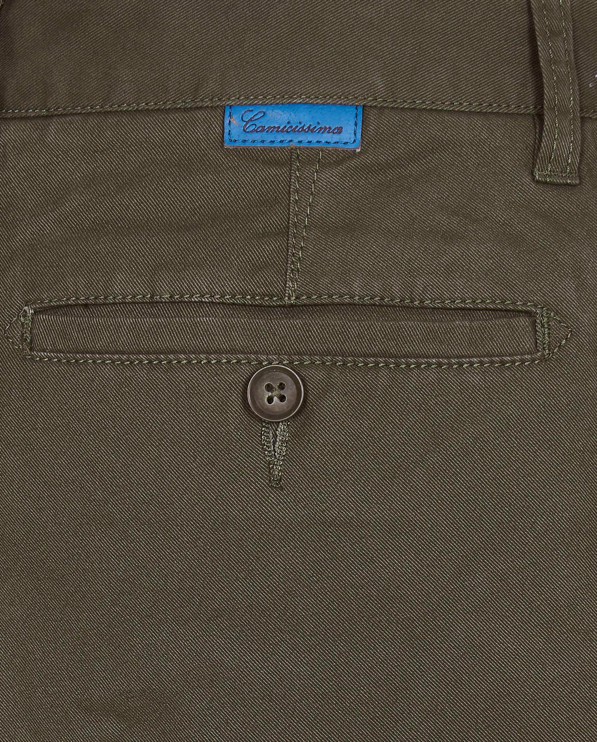 Men's Twill Chino Pants- Classic Stretchable Fit | Everyday Essential