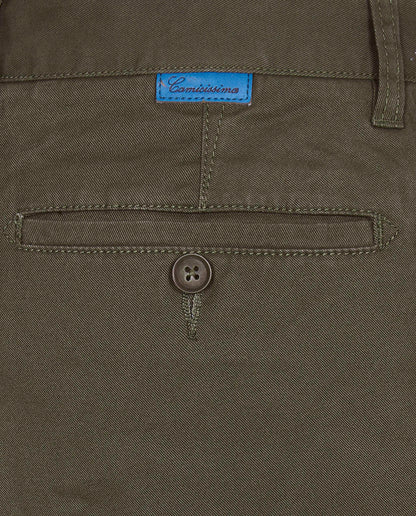 Men's Twill Chino Pants- Classic Stretchable Fit | Everyday Essential