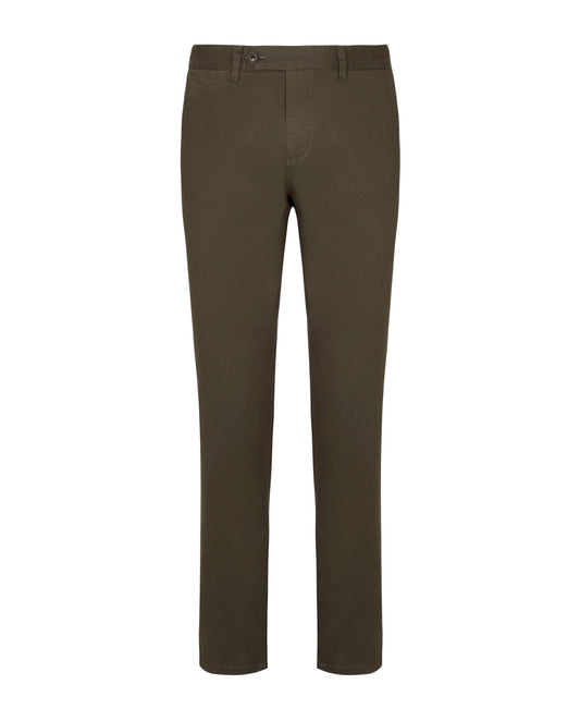 Men's Twill Chino Pants- Classic Stretchable Fit | Everyday Essential