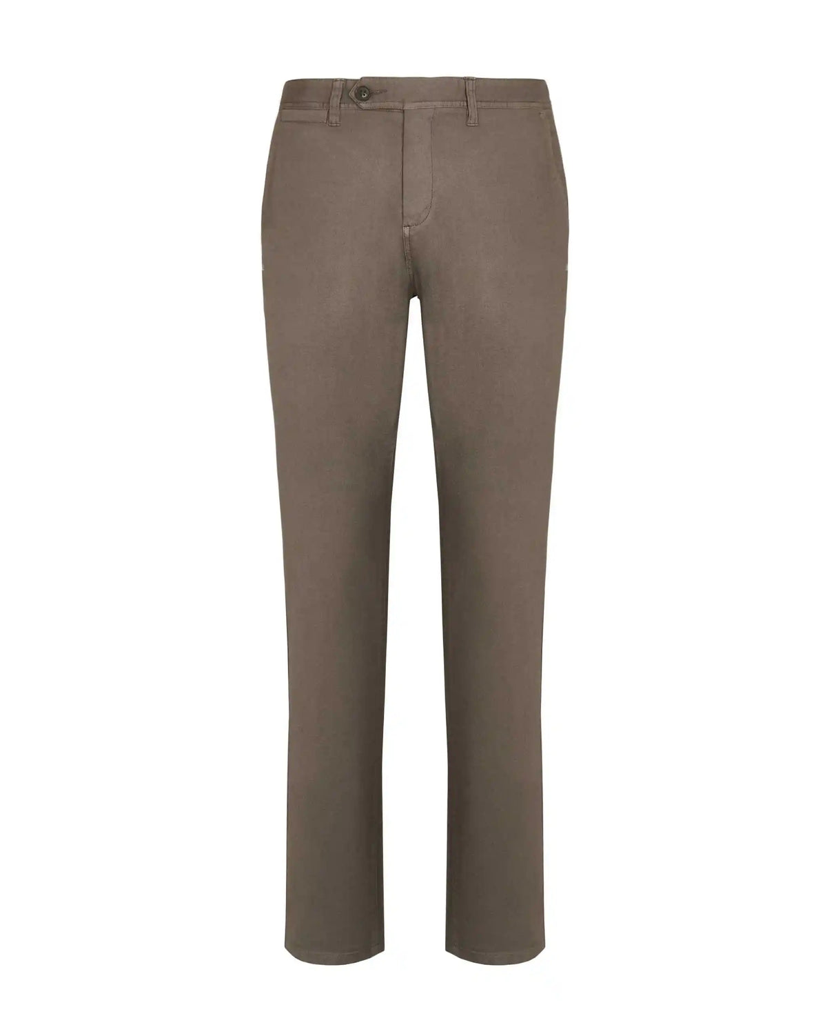 Camicissima Men's Twill Chino Pants- Stretch Cotton | Printed Lining | Casual Wear