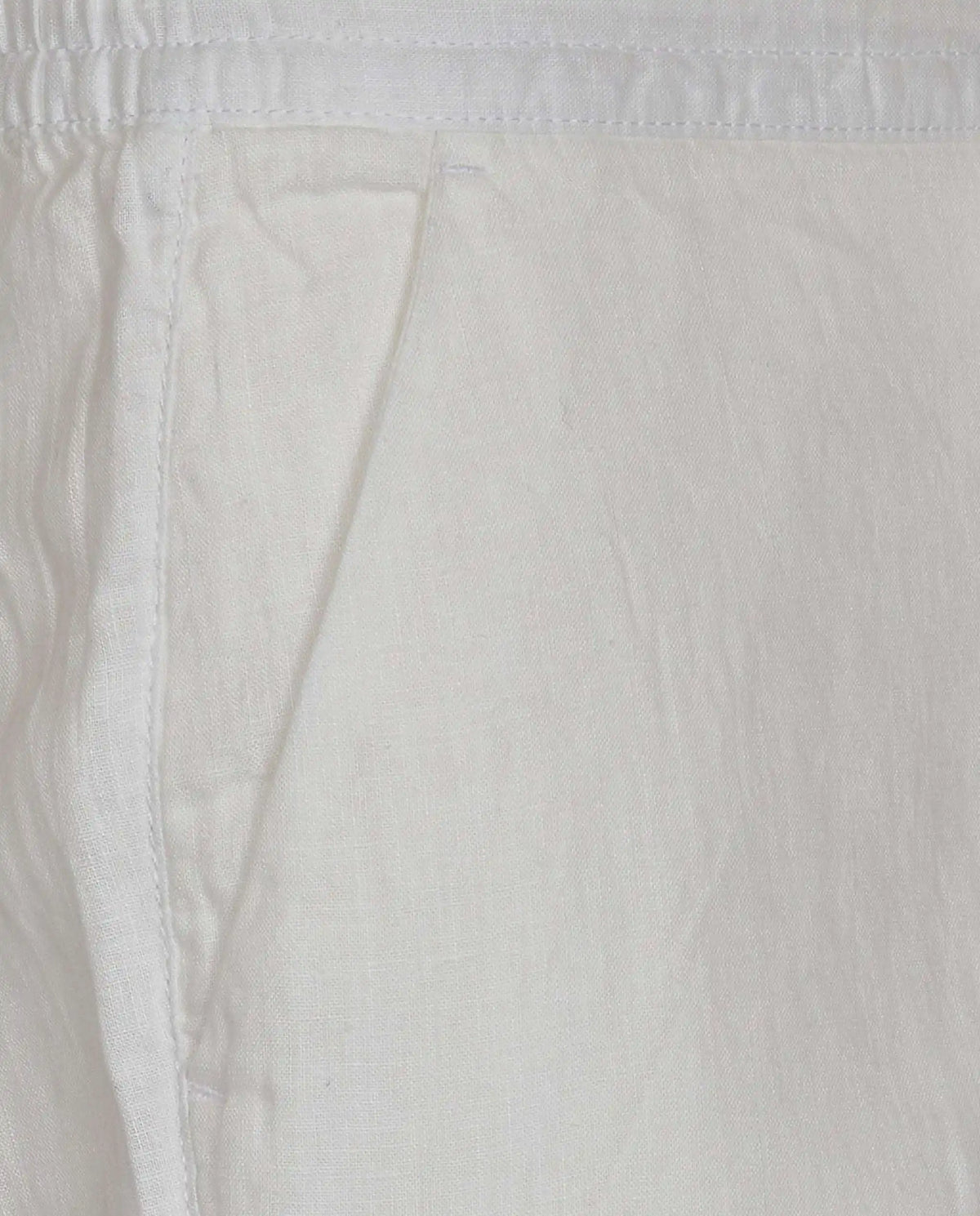 Men's Linen Chino Trousers with Coulisse