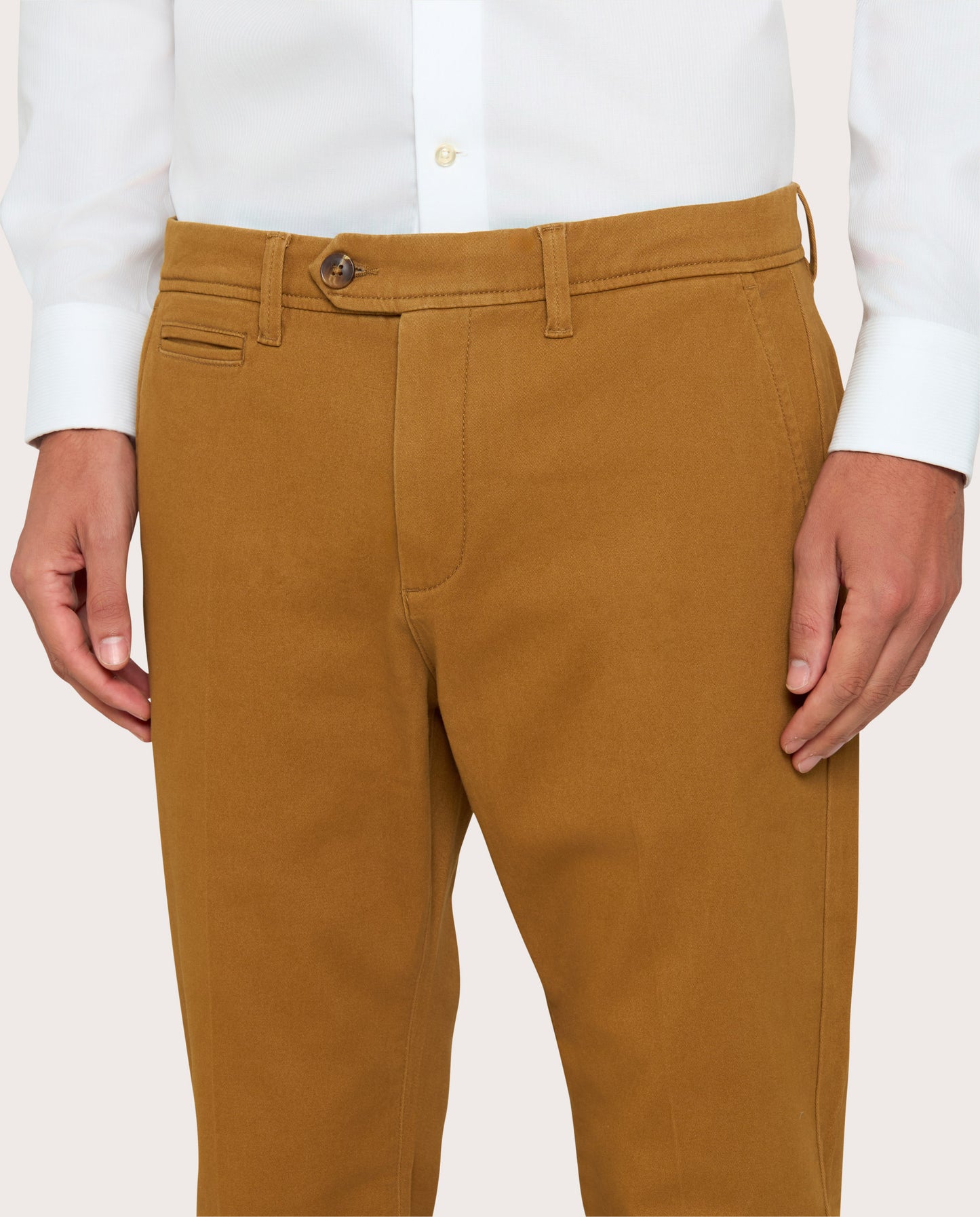 Camicissima Cotton Twill Chino Trousers