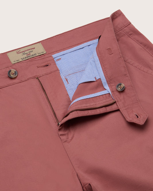 Camicissima Men's Twill Chino Plain Pants