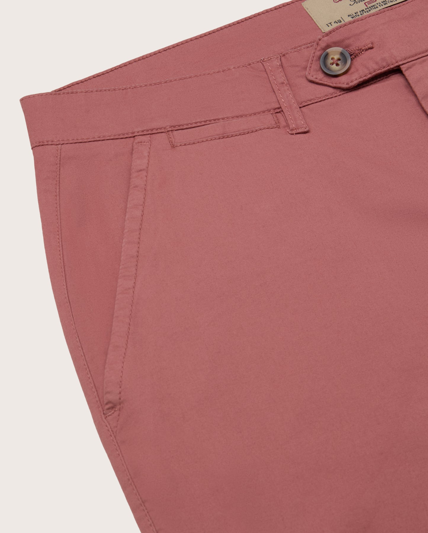 Camicissima Men's Twill Chino Plain Pants
