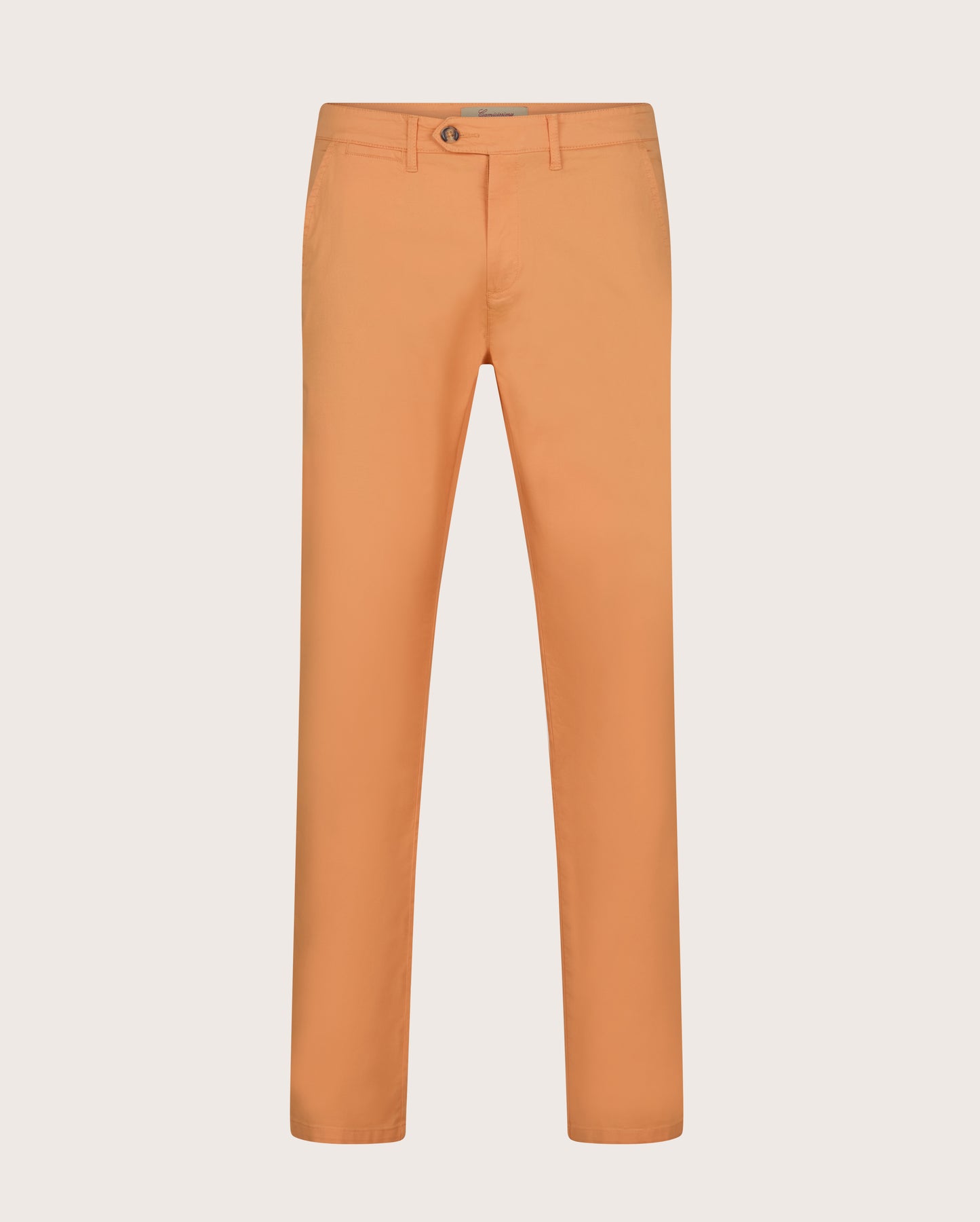 Camicissima Men's Twill Chino Plain Pants