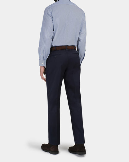 Camicissima Easy Care Men’s Blue Permanent Cotton Shirt