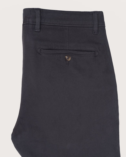 Camicissima Dark Grey Cotton Twill Chino Trousers