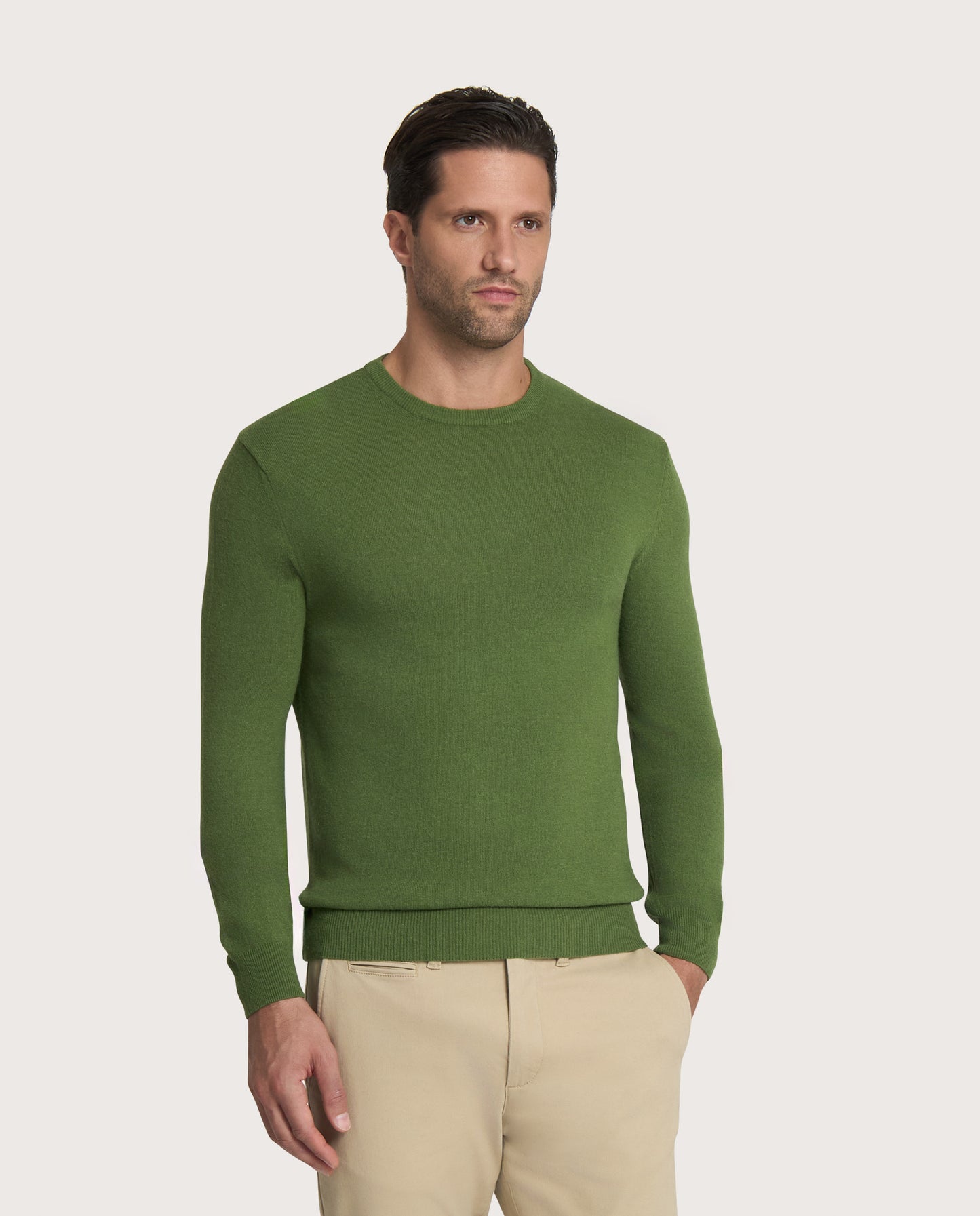 Camicissima Blend Cashmere Crew Neck Sweater