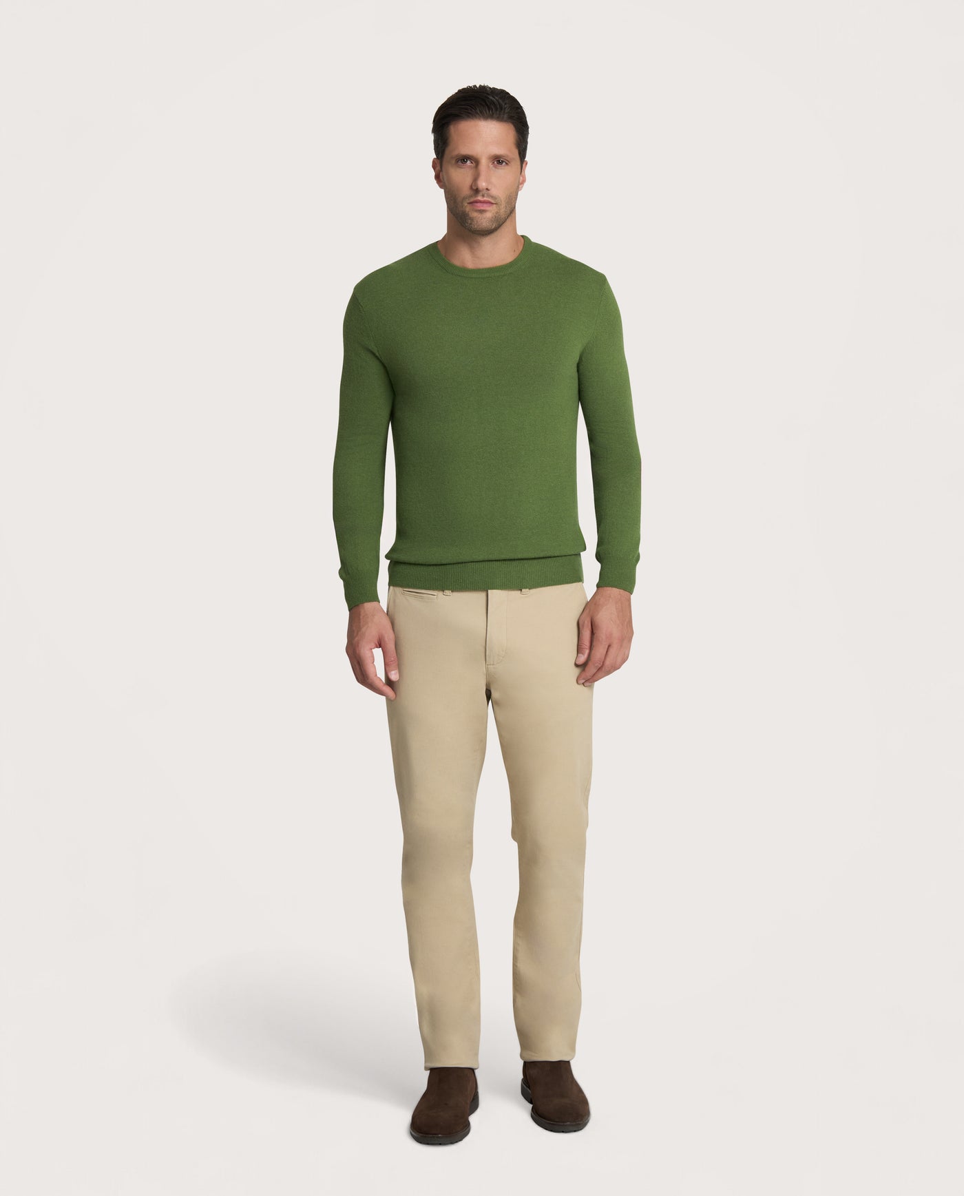 Camicissima Blend Cashmere Crew Neck Sweater