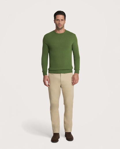 Camicissima Blend Cashmere Crew Neck Sweater