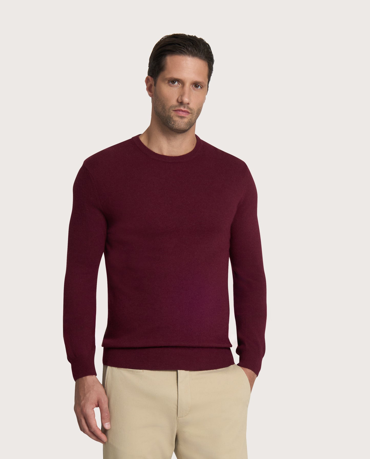 Camicissima Blend Cashmere Crew Neck Sweater