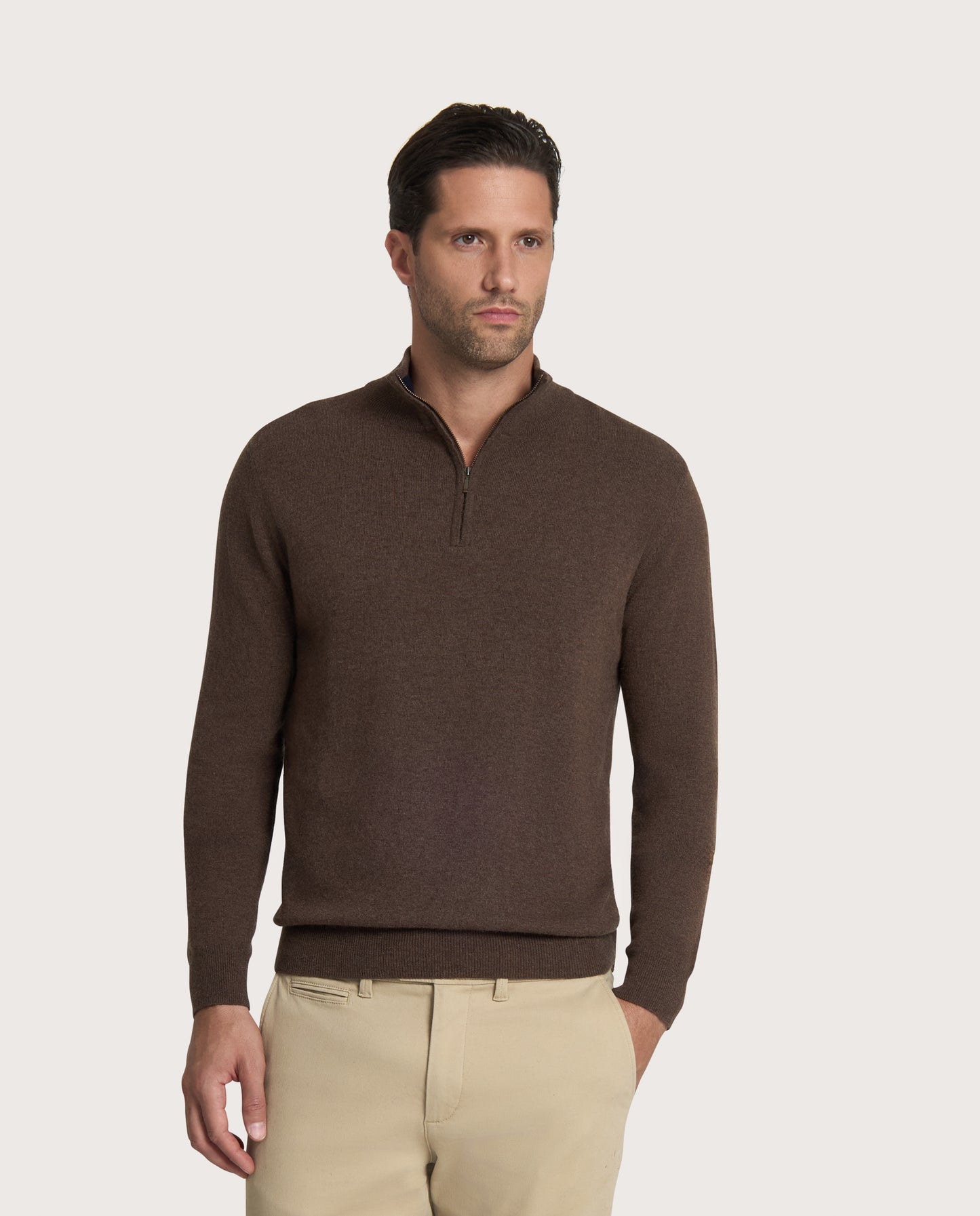 Camicissima Luxury Soft & Warm Cashmere Half-Zip Sweater