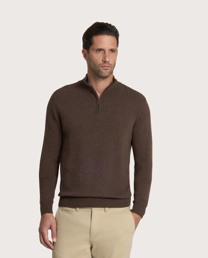 Camicissima Luxury Soft & Warm Cashmere Half-Zip Sweater