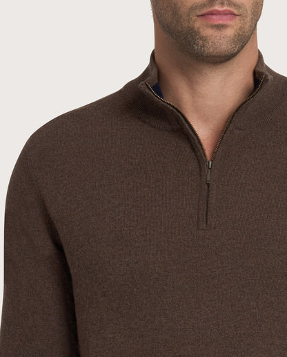 Camicissima Luxury Soft & Warm Cashmere Half-Zip Sweater