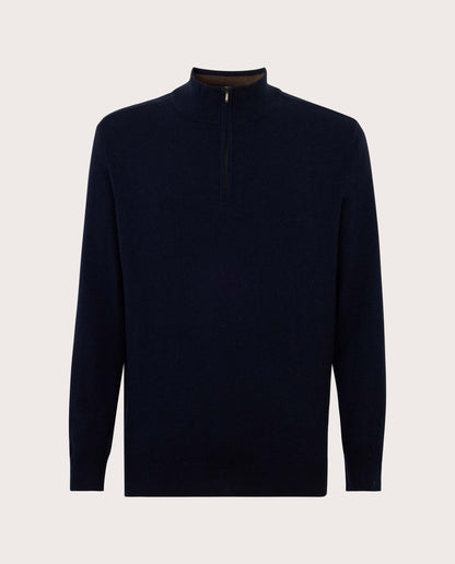 Camicissima Luxury Soft & Warm Cashmere Half-Zip Sweater