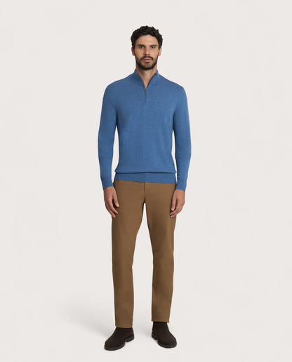 Camicissima Luxury Soft & Warm Cashmere Half-Zip Sweater