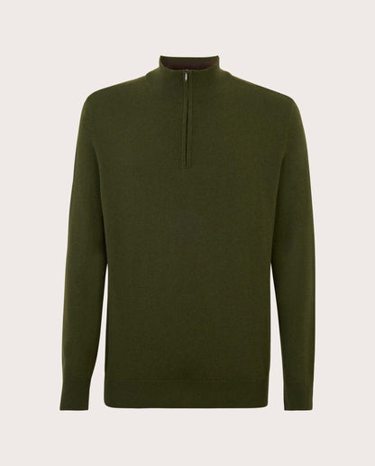 Camicissima Luxury Soft & Warm Cashmere Half-Zip Sweater