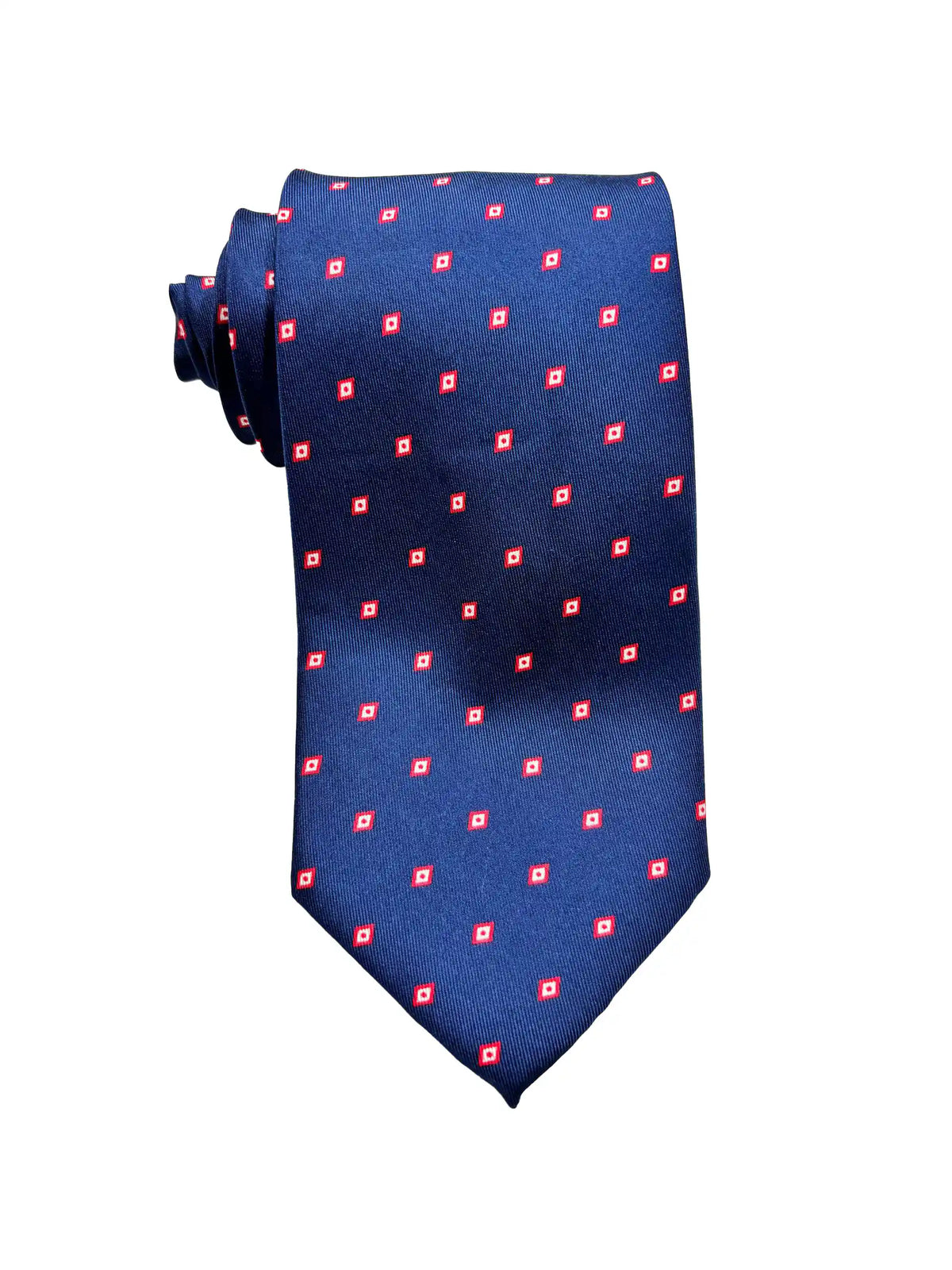 Camicissima Blue Navy Printed 100% Silk Tie – Elegant Party & Office Look