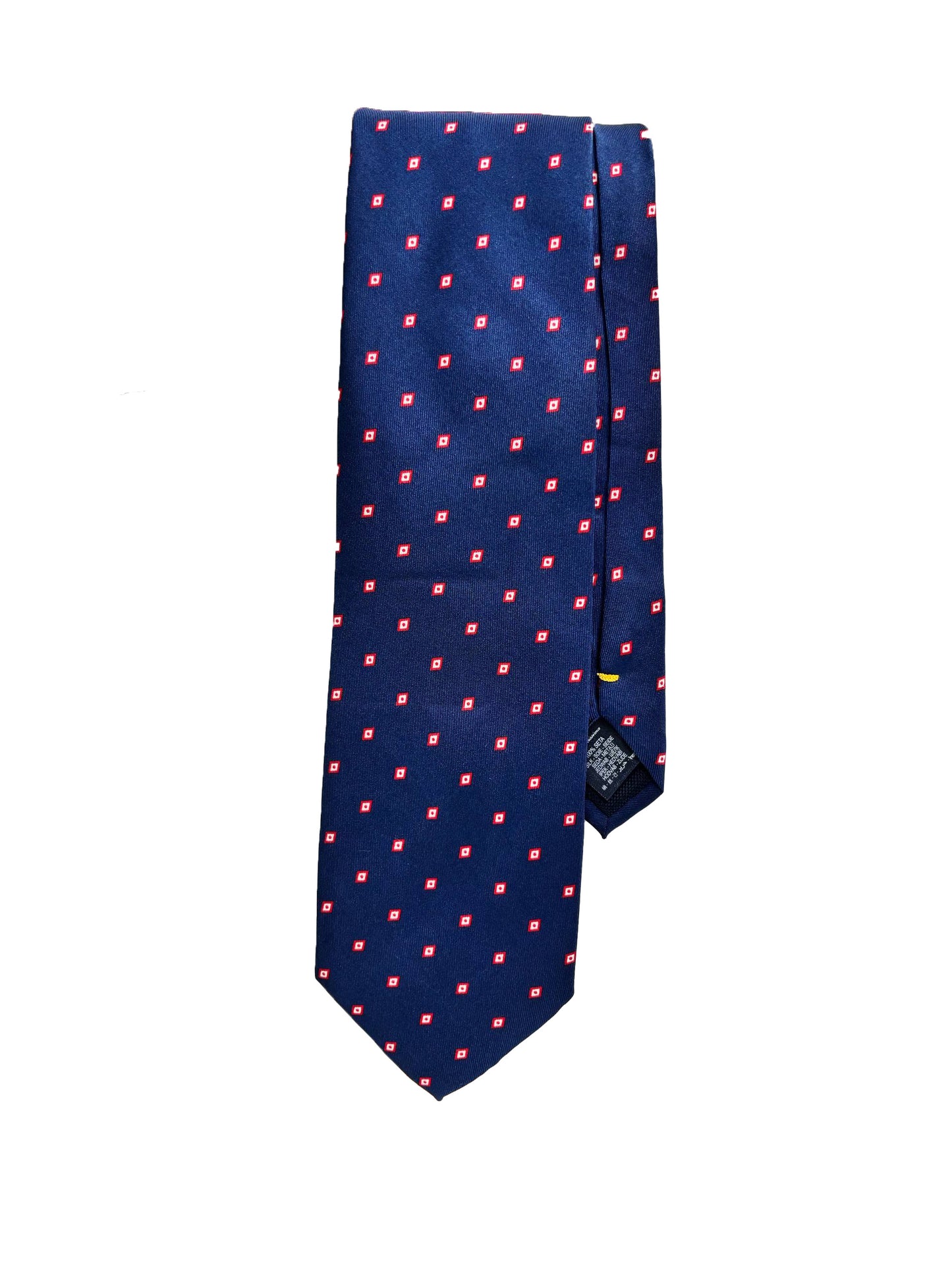 Camicissima Blue Navy Printed 100% Silk Tie – Elegant Party & Office Look