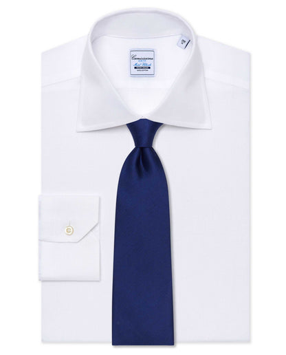 Designer Cut Men’s Plain Silk Tie