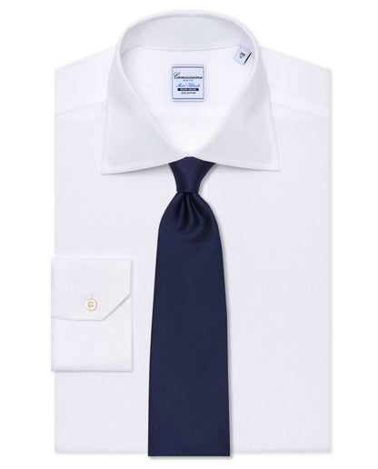 Camicissima Designer Style Men’s Plain Silk Tie
