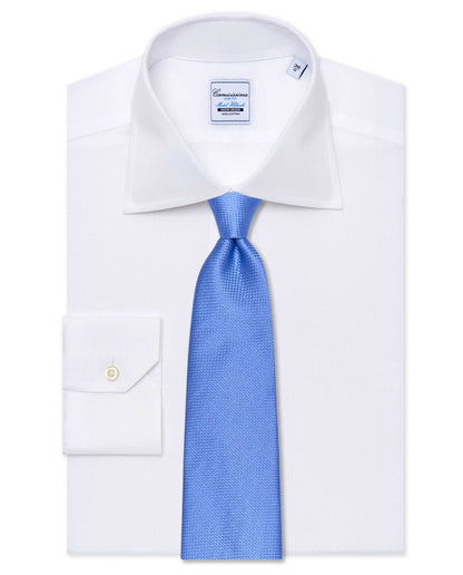 Elegant Light Blue Silk Tie