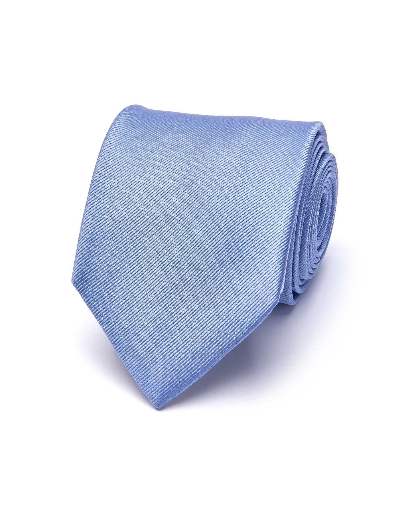 Wedding-Ready Light Blue Silk Tie