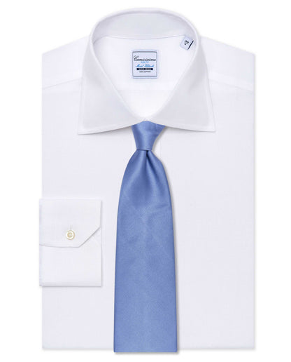 Wedding-Ready Light Blue Silk Tie