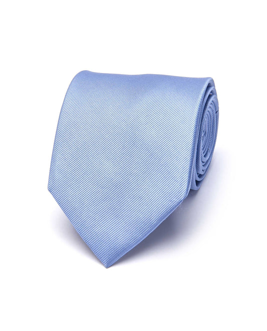 Designer Classic Light Blue Silk Tie