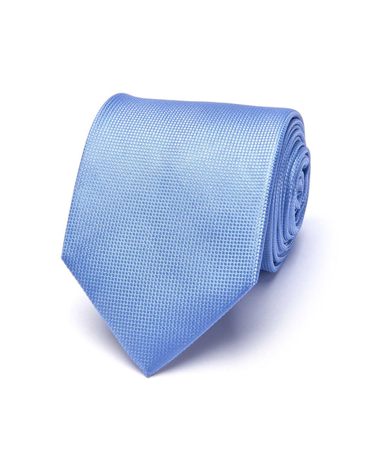 Designer Formal Blue Silk Tie
