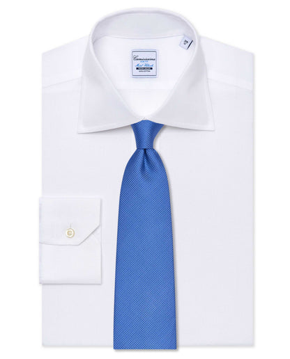 Solid Light Blue Silk Tie