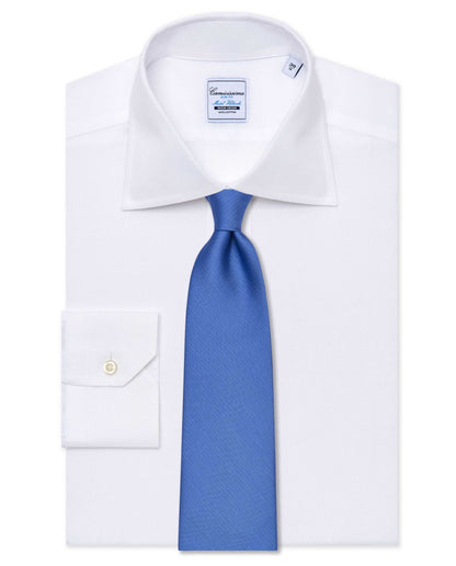 Office Wear Light Blue Silk Tie