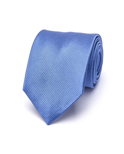 Blue Stripe Designer Silk Tie