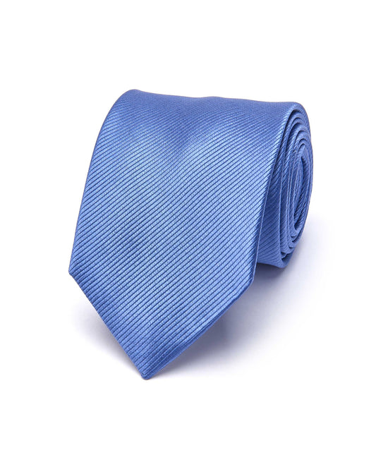Blue Stripe Designer Silk Tie