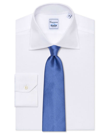 Blue Stripe Designer Silk Tie