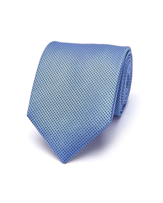Deep Blue Designer Silk Tie