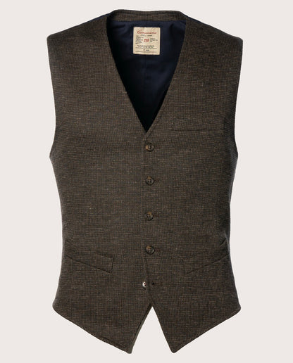 Camicissima Brown Jersey Sartorial Gilet