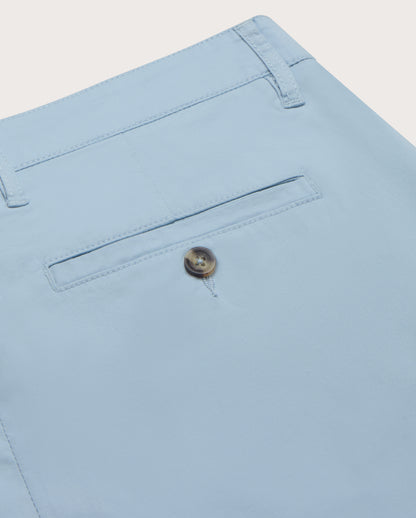 Camicissima Men's Twill Chino Pants - LIGHT BLUE | PLAIN