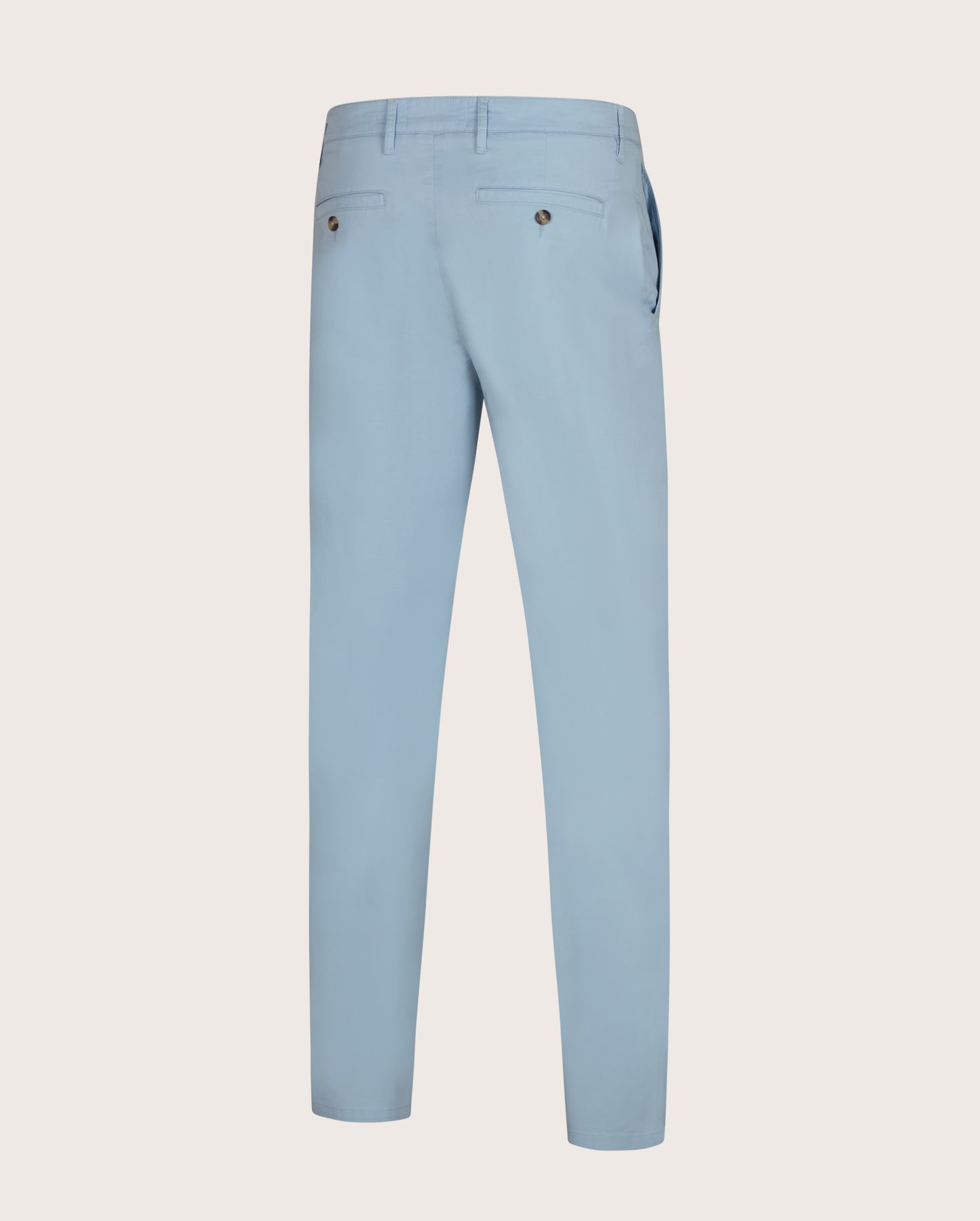 Camicissima Men's Twill Chino Pants - LIGHT BLUE | PLAIN
