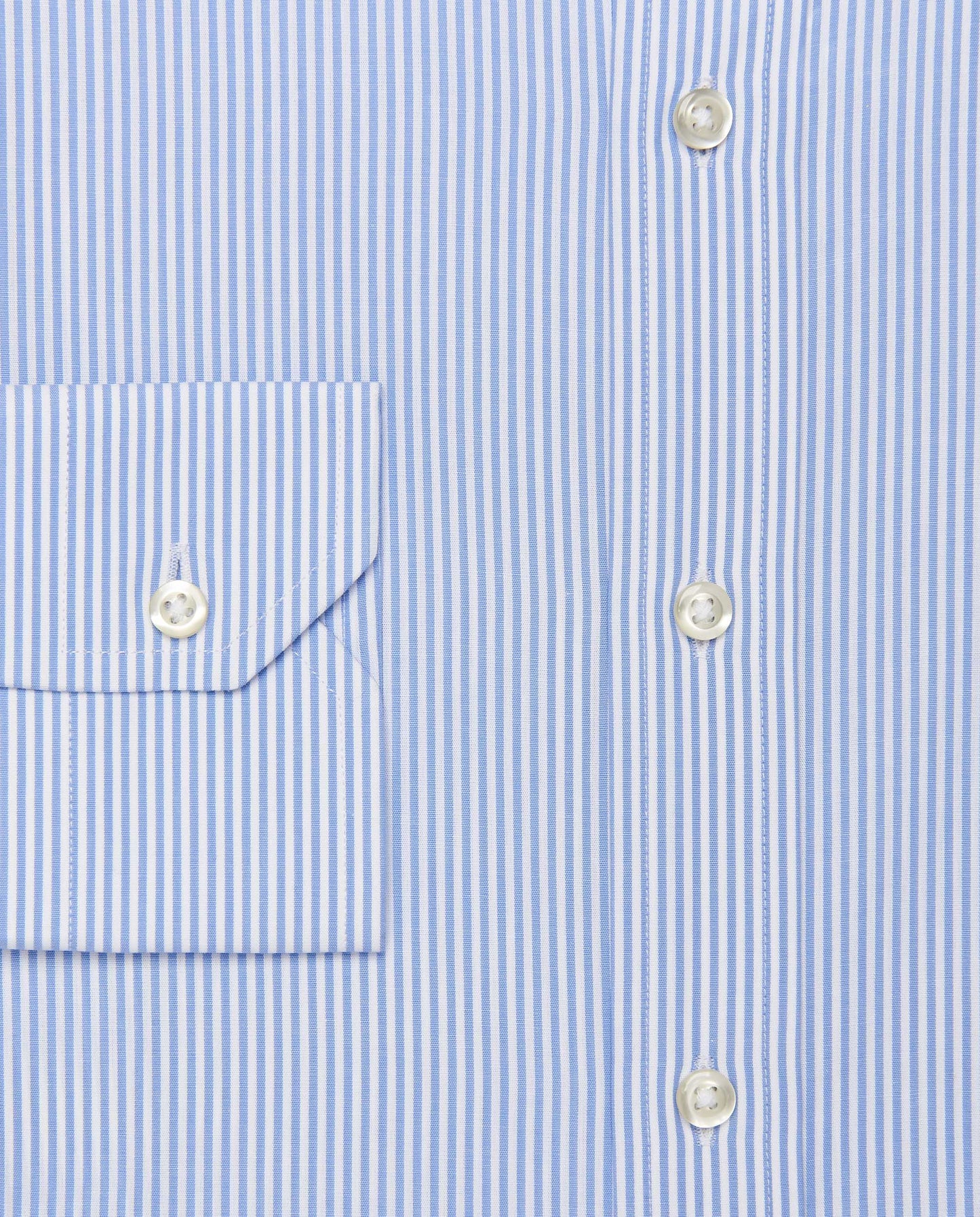 Camicissima Men’s Light Blue Striped Permanent Shirt