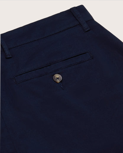 Camicissima Men's Twill Chino Pants - BLUE NAVY | PLAIN