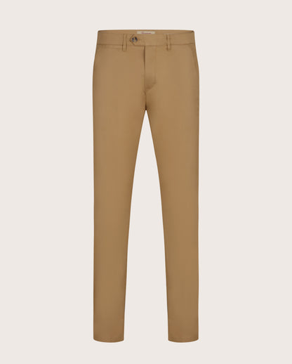 Camicissima Men's Twill Chino Pants - BEIGE | PLAIN