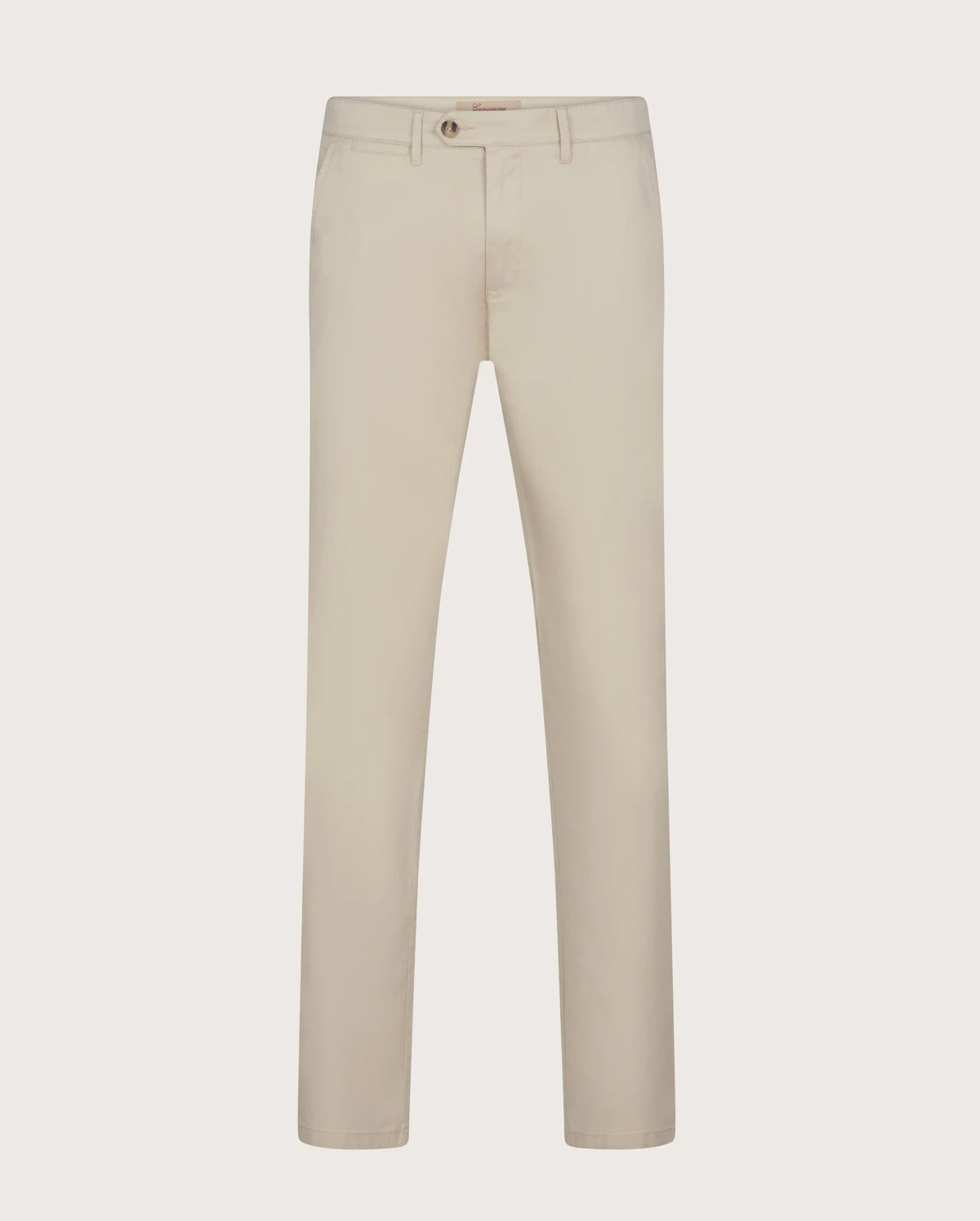 Camicissima Men's Twill Chino Pants - LIGHTBEIGE | PLAIN