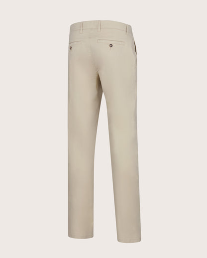 Camicissima Men's Twill Chino Pants - LIGHTBEIGE | PLAIN