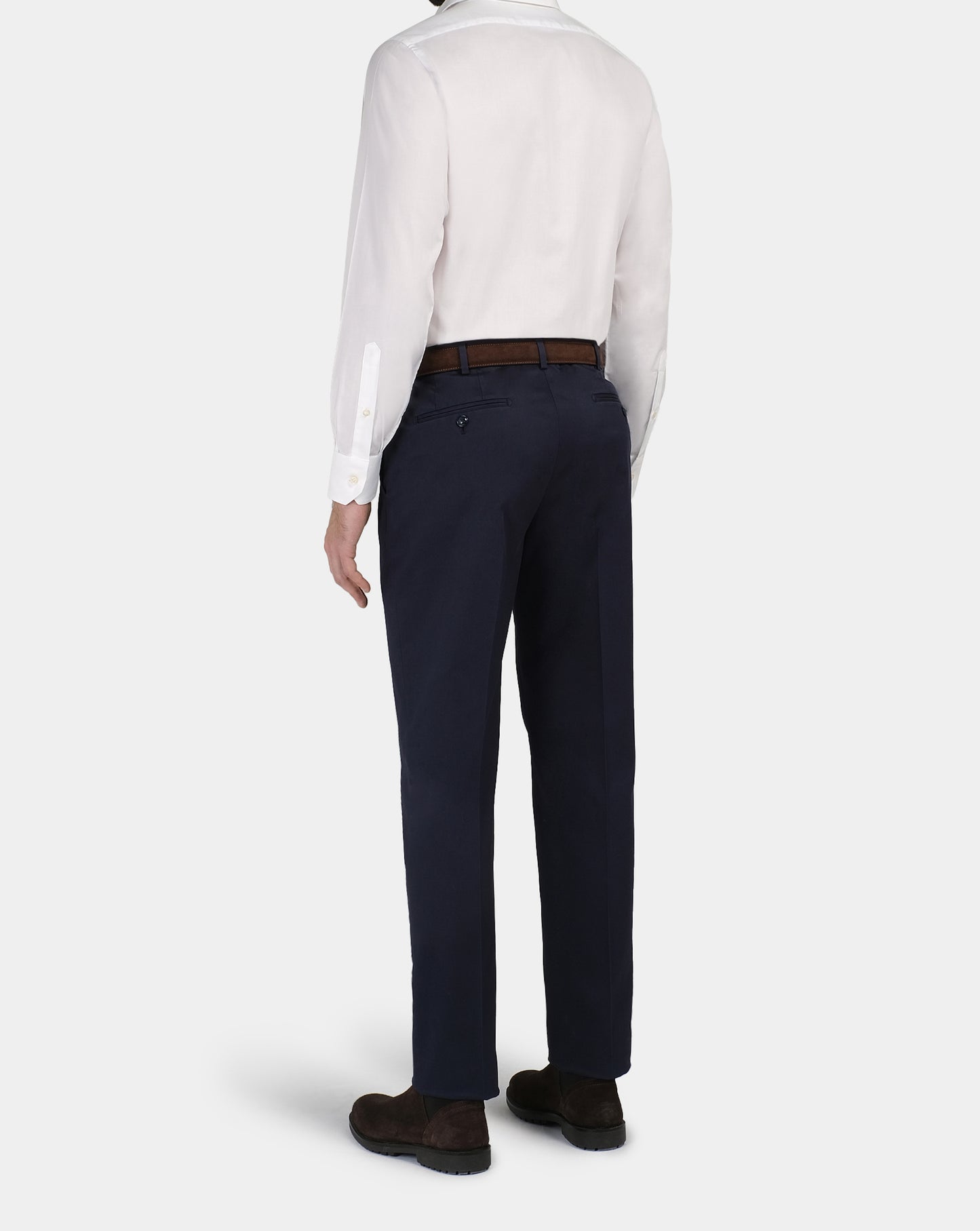 Camicissima Men’s Bright White Permanent Cotton Shirt