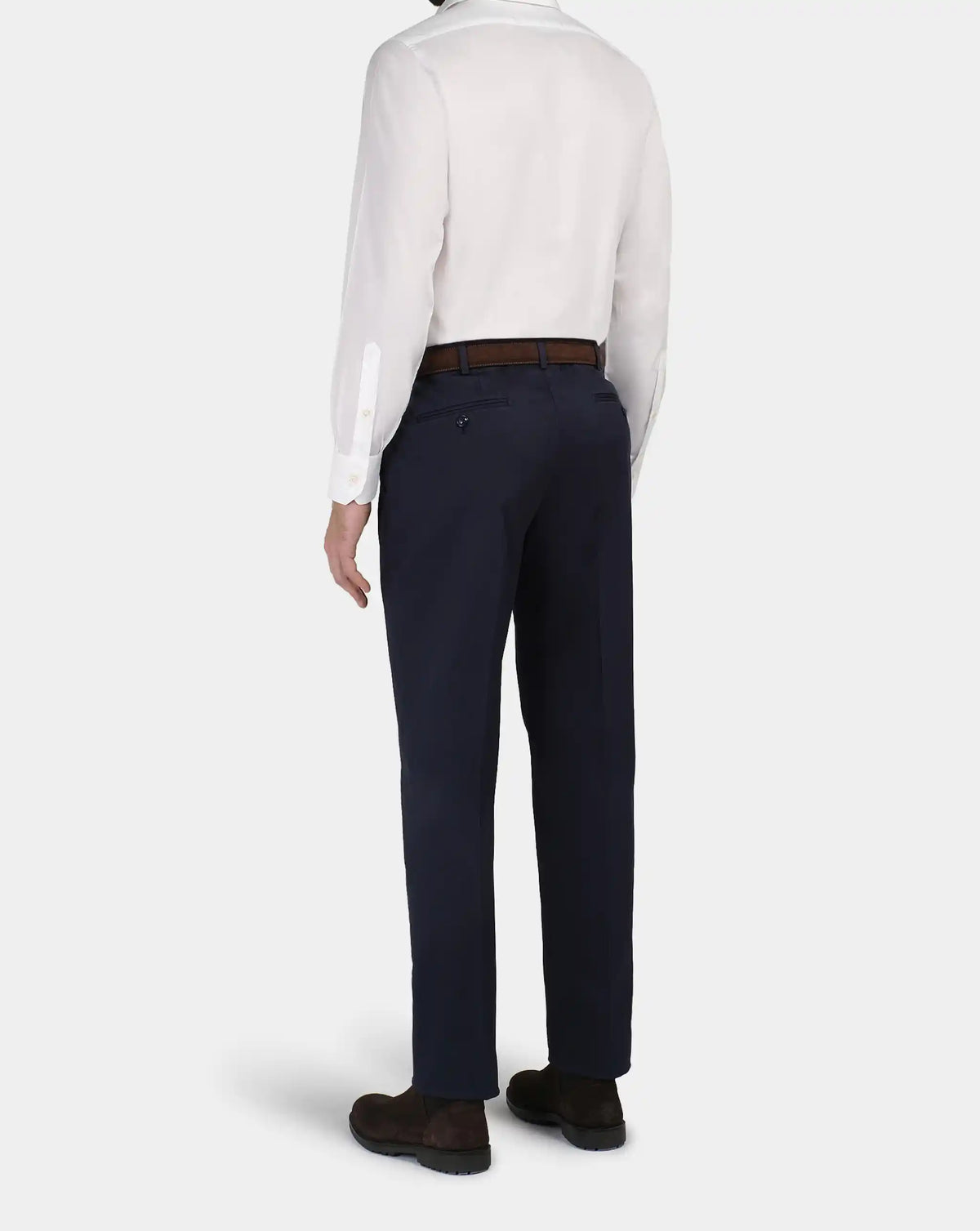 Camicissima Men’s Bright White Permanent Cotton Shirt
