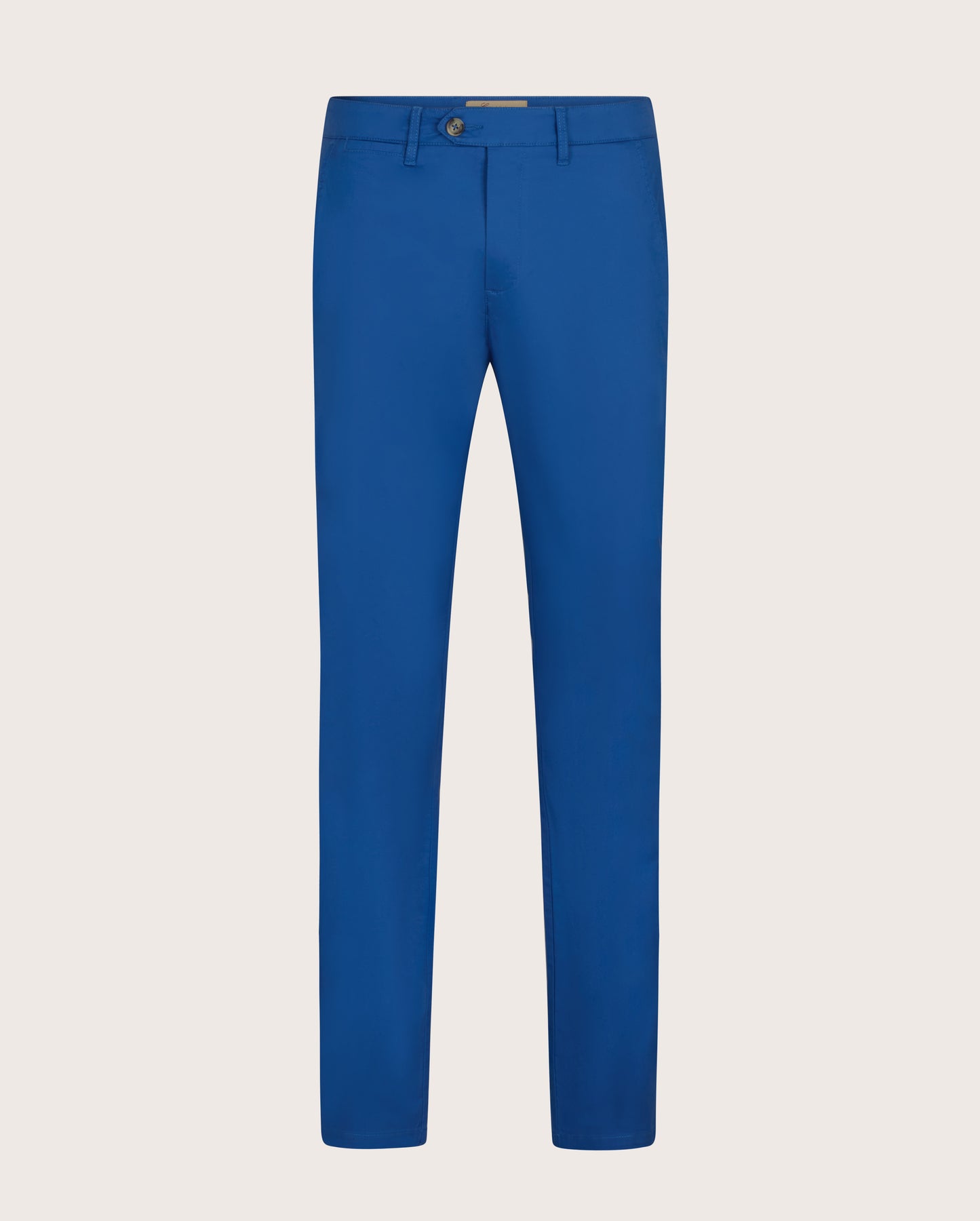 Camicissima Men's Twill Chino Pants - AZURE | PLAIN