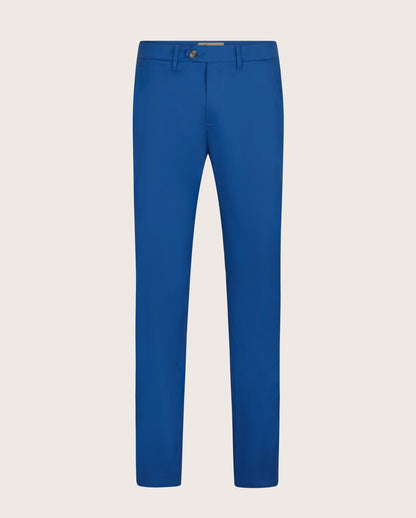 Camicissima Men's Twill Chino Pants - AZURE | PLAIN