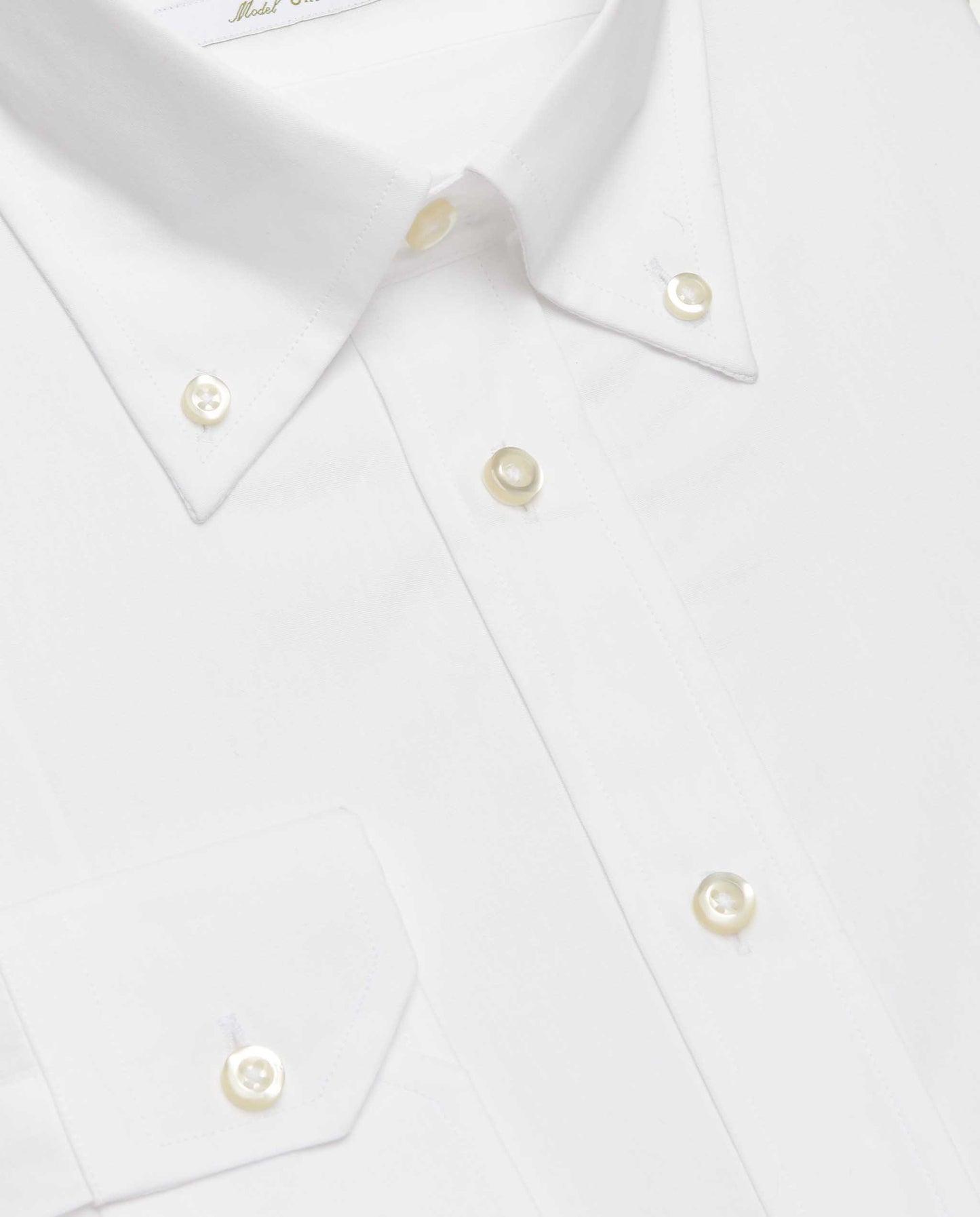 Camicissima Men’s Classic White Permanent Press Shirt