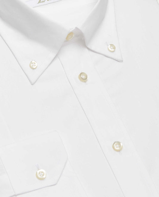 Camicissima Men’s Classic White Permanent Press Shirt